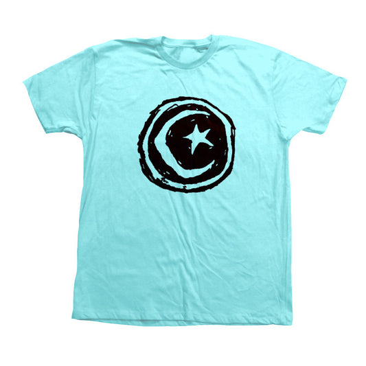 STAR & MOON FRONT PRINT TEE